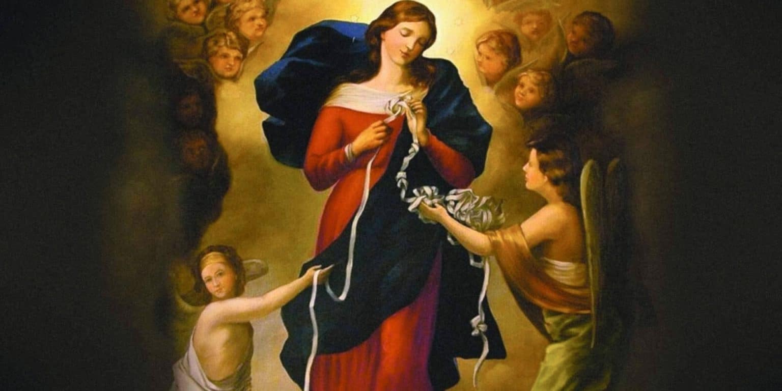 Quadro Maria Che Scioglie I Nodi Maria che Scioglie i Nodi: Storia del Quadro, Devozione, Miracoli